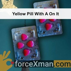 Yellow Pill With A On It 219