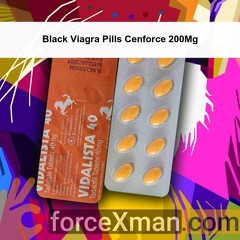 Black Viagra Pills Cenforce 200Mg 800