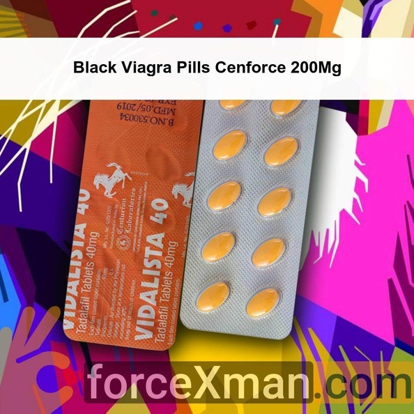 Black Viagra Pills Cenforce 200Mg 800