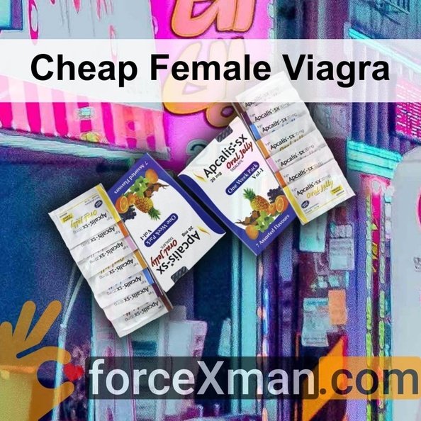 Cheap Female Viagra 411