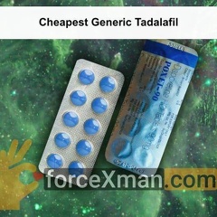 Cheapest Generic Tadalafil 928
