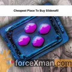 Cheapest Place To Buy Sildenafil 578