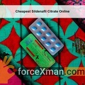 Cheapest Sildenafil Citrate Online 791