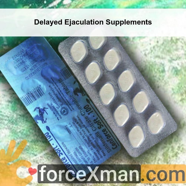 Delayed Ejaculation Supplements 168
