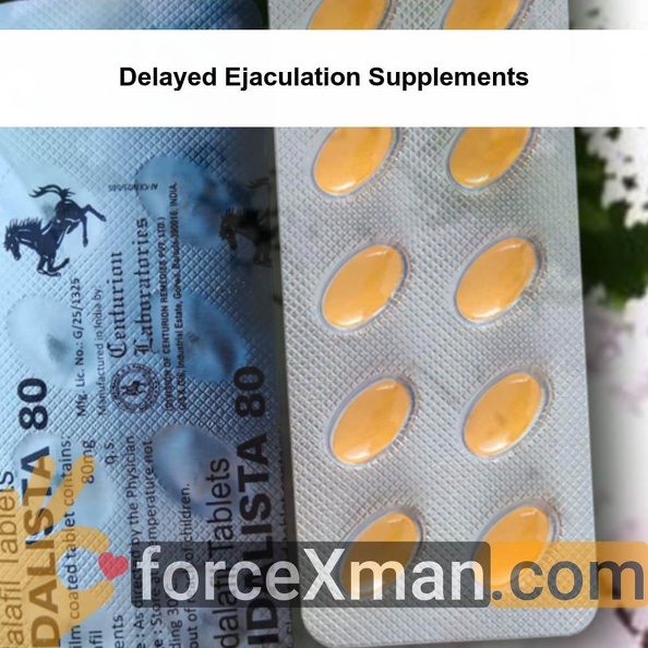 Delayed Ejaculation Supplements 486