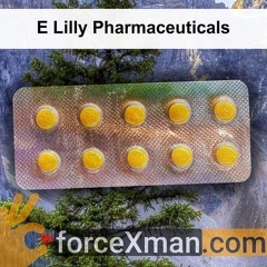 E Lilly Pharmaceuticals 125