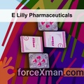 E Lilly Pharmaceuticals 263