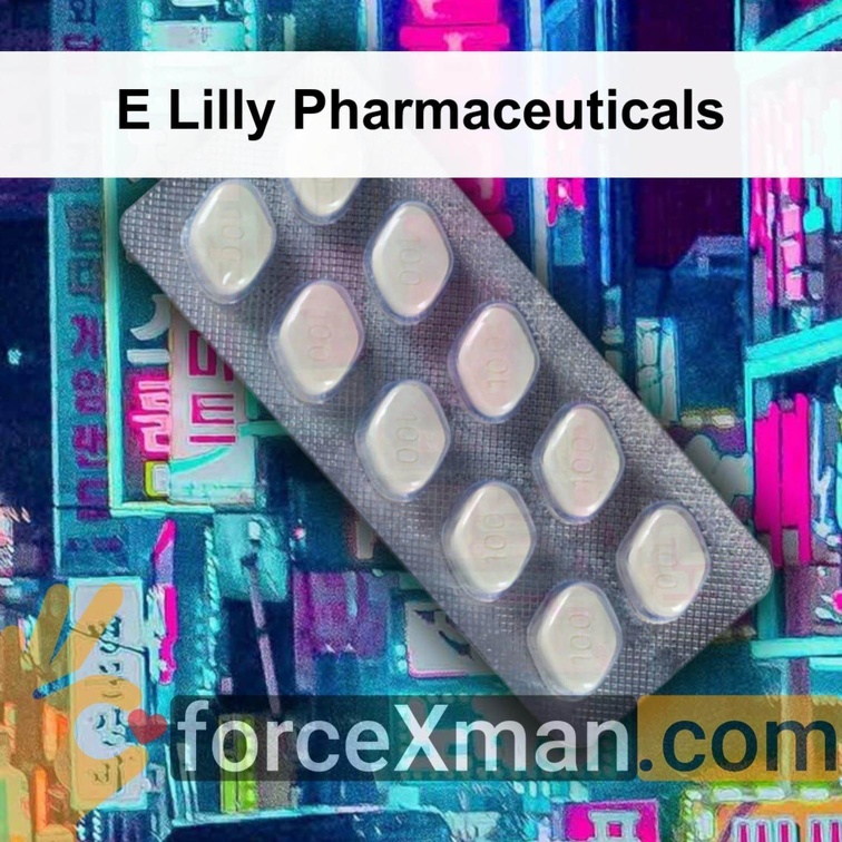 E Lilly Pharmaceuticals 588