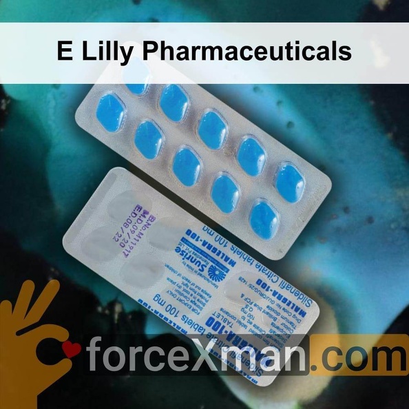 E Lilly Pharmaceuticals 736