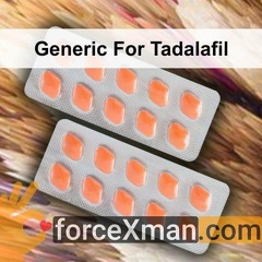 Generic For Tadalafil 341