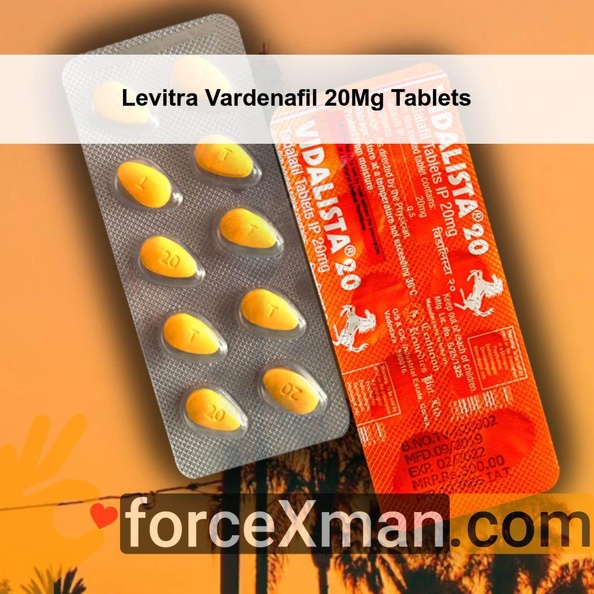 Levitra Vardenafil 20Mg Tablets 190