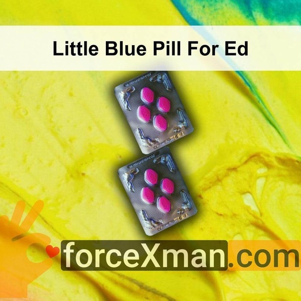 Little Blue Pill For Ed 812