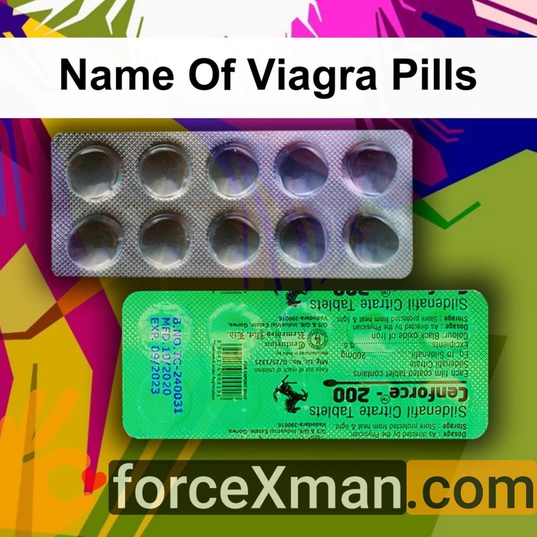 Name Of Viagra Pills 199