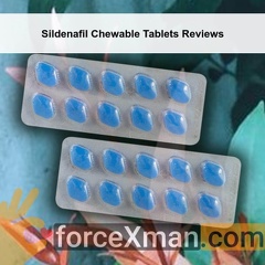 Sildenafil Chewable Tablets Reviews 022