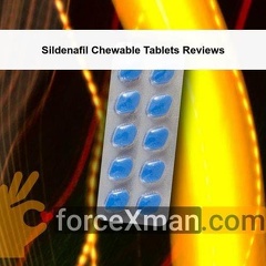 Sildenafil Chewable Tablets Reviews 039