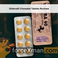 Sildenafil Chewable Tablets Reviews 374