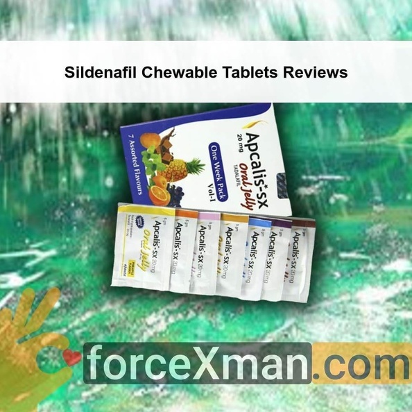 Sildenafil Chewable Tablets Reviews 409