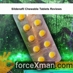 Sildenafil Chewable Tablets Reviews 503