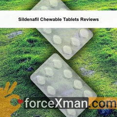 Sildenafil Chewable Tablets Reviews 697