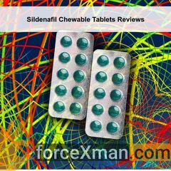 Sildenafil Chewable Tablets Reviews 807