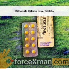 Sildenafil Citrate Blue Tablets 041
