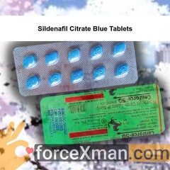 Sildenafil Citrate Blue Tablets 094