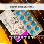 Sildenafil Citrate Blue Tablets 186