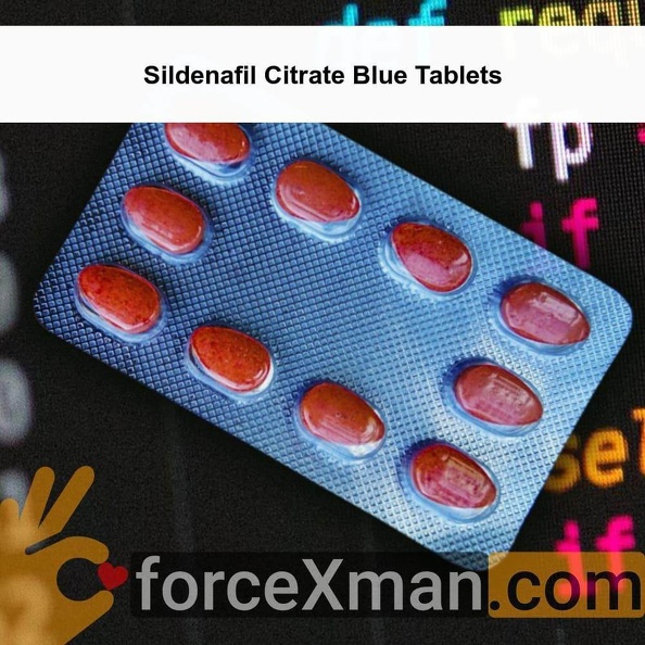 Sildenafil Citrate Blue Tablets 281