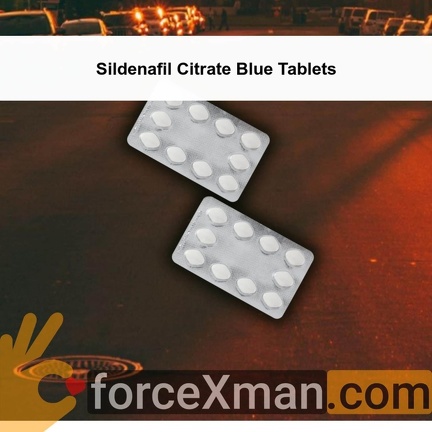 Sildenafil Citrate Blue Tablets 320