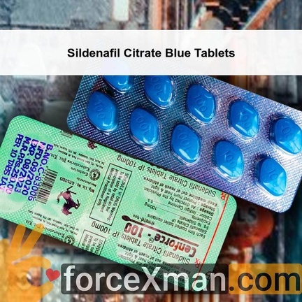 Sildenafil Citrate Blue Tablets 339