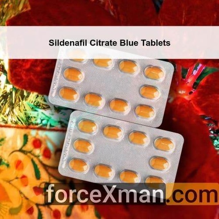 Sildenafil Citrate Blue Tablets 431