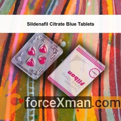 Sildenafil Citrate Blue Tablets 436