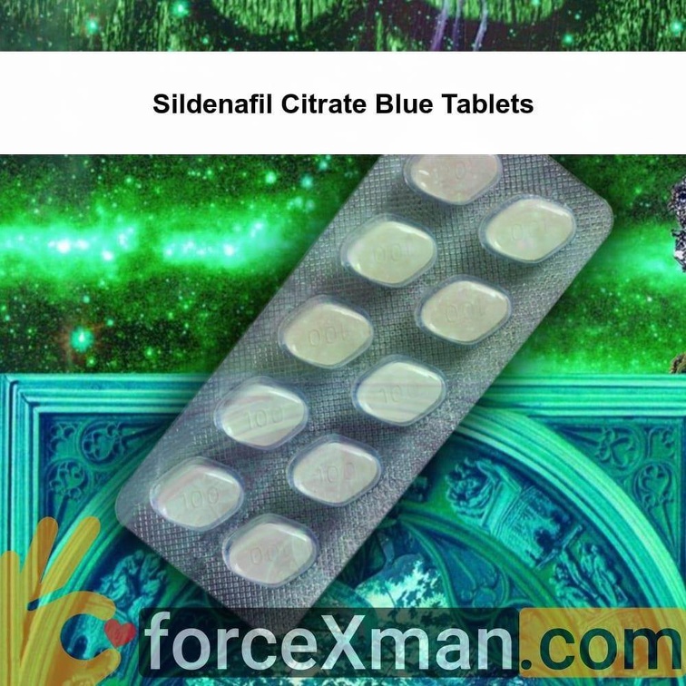 Sildenafil Citrate Blue Tablets 437