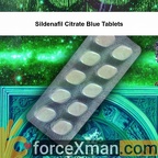 Sildenafil Citrate Blue Tablets 437