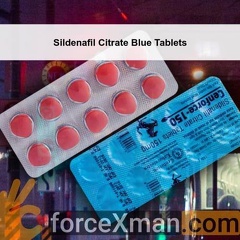 Sildenafil Citrate Blue Tablets 632