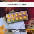 Sildenafil Citrate Blue Tablets 653