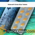 Sildenafil Citrate Blue Tablets 658