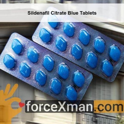 Sildenafil Citrate Blue Tablets 727