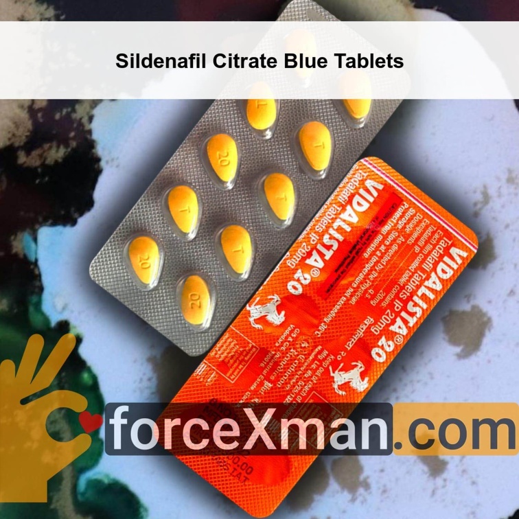 Sildenafil Citrate Blue Tablets 751