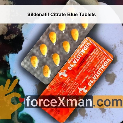 Sildenafil Citrate Blue Tablets 751