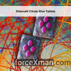 Sildenafil Citrate Blue Tablets 765