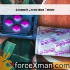 Sildenafil Citrate Blue Tablets 784