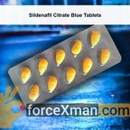 Sildenafil Citrate Blue Tablets 874