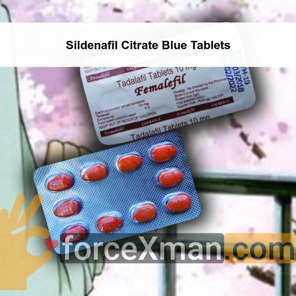 Sildenafil Citrate Blue Tablets 914