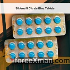 Sildenafil Citrate Blue Tablets 986