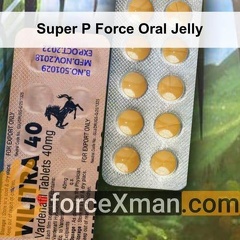 Super P Force Oral Jelly 729