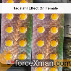 Tadalafil Effect On Female 333
