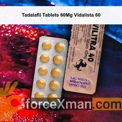 Tadalafil Tablets 60Mg Vidalista 60 711