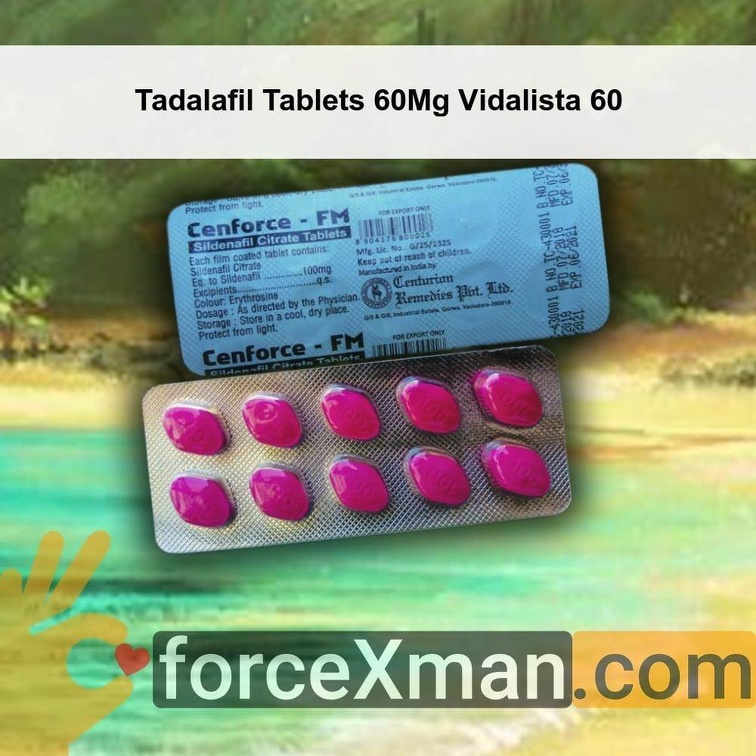 Tadalafil Tablets 60Mg Vidalista 60 735