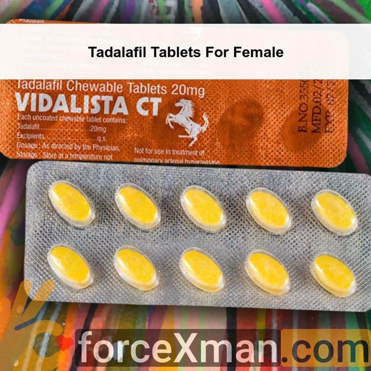 Tadalafil Tablets For Female 284
